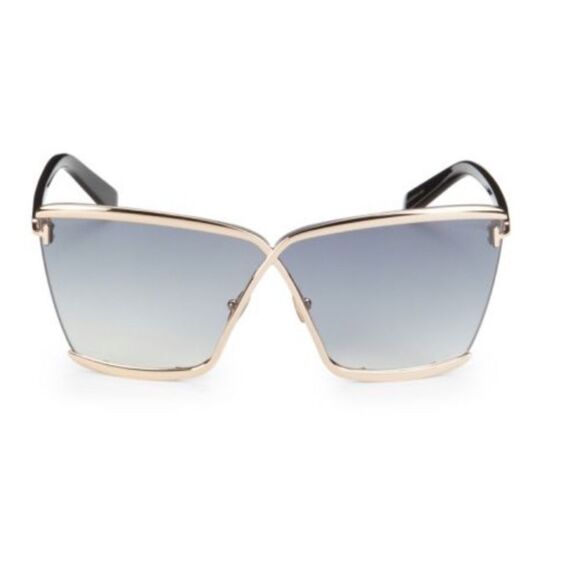 Tom Ford 71MM Geometric Sunglasses NWT - Picture 1 of 9